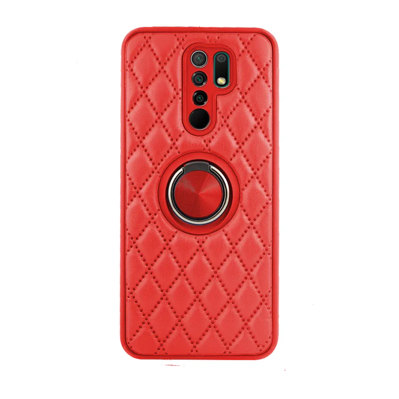 Capa Magnética Apokin Chamel com Suporte para Xiaomi Redmi 9 Preto - Imagem 6