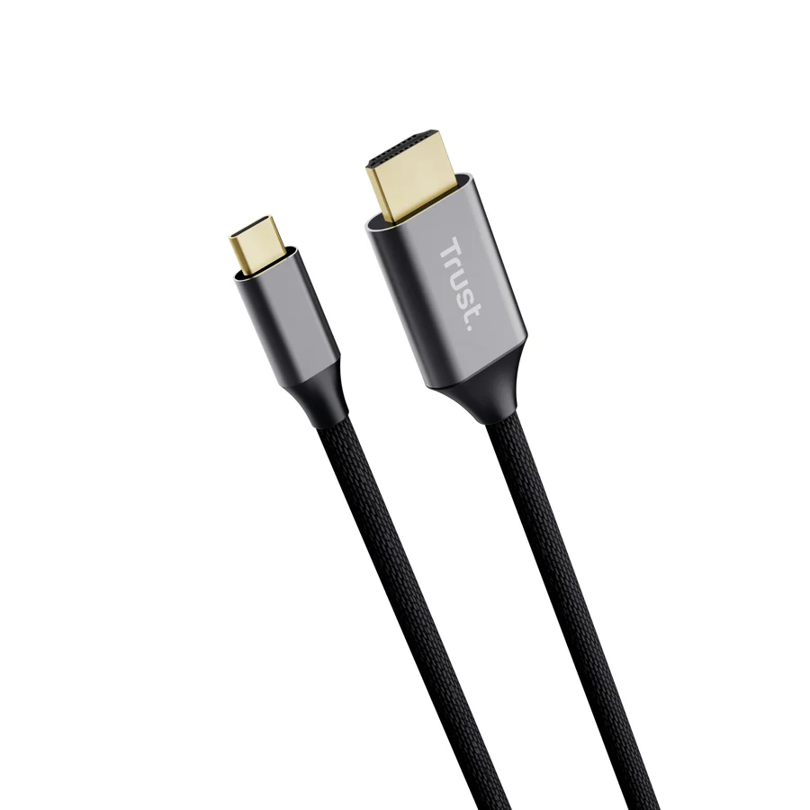 Cabo Trust Calyx USB-C para HDMI 2 m Trançado 4K - Imagem 1
