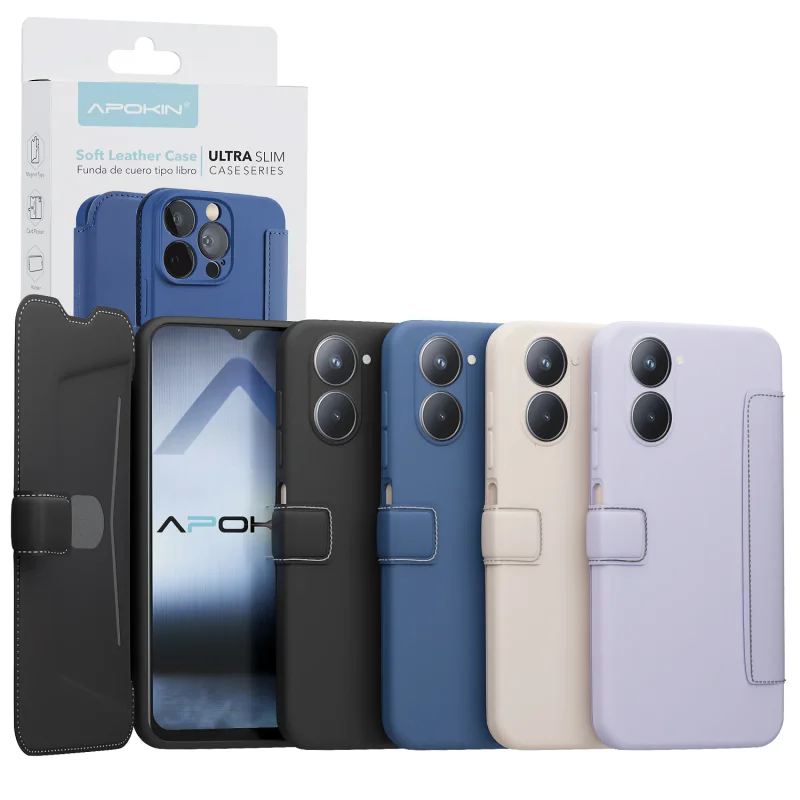 Capa Apokin de Silicone Macio para Realme C33 Preto