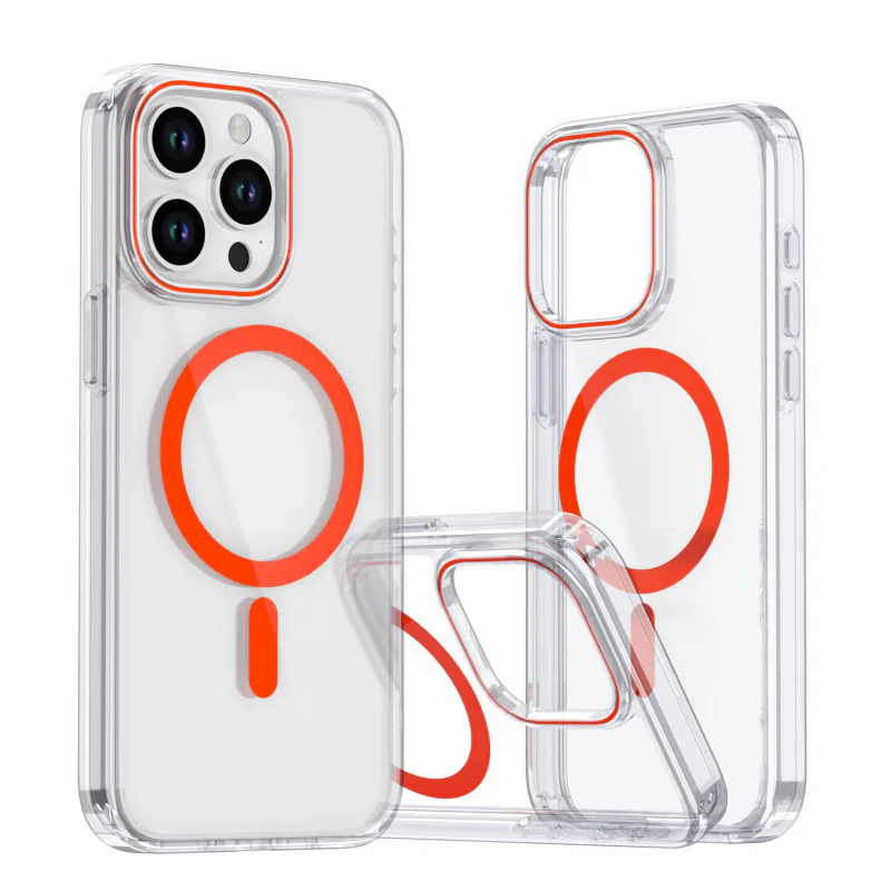 Capa Apokin para iPhone 14 Vidro com MagSafe Variedade de cores - Imagem 6
