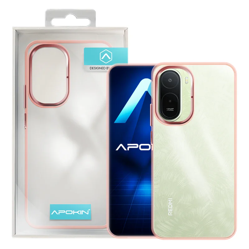 Capa Acrílica Apokin para Xiaomi Redmi A7 Transparente Branco - Imagem 5