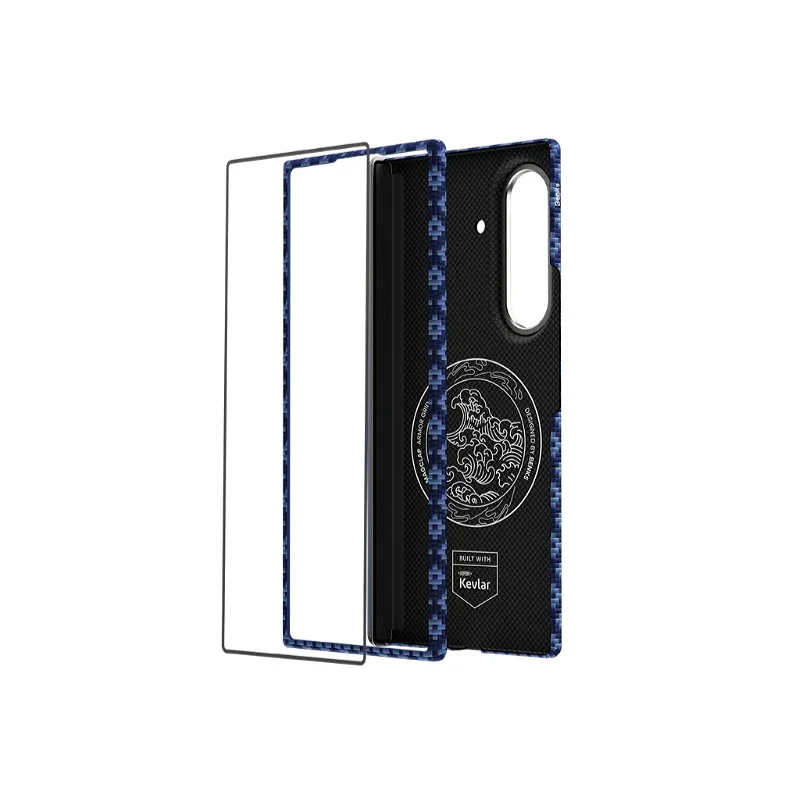 Capa Apokin BENKS ArmorGrid Air Grand Combo para Samsung Galaxy Z Fold 8 Ultra Azul - Imagem 3