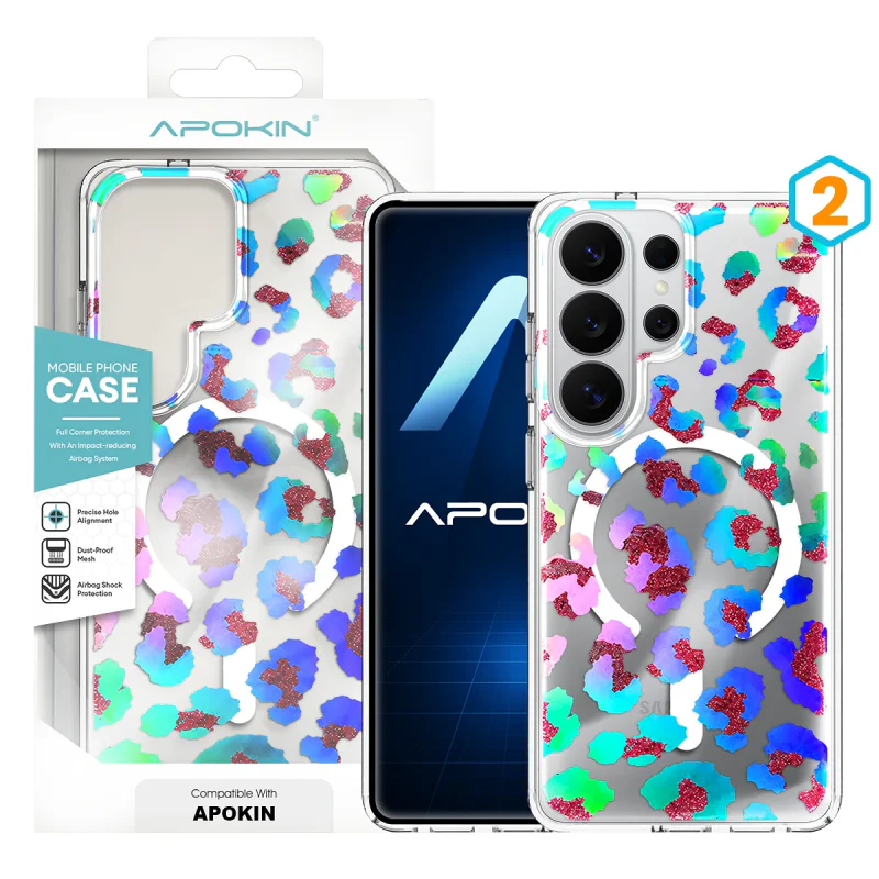 Capa de Silicone Apokin com Desenho e MagSafe para Samsung Galaxy S26 Ultra 1 - Imagem 3
