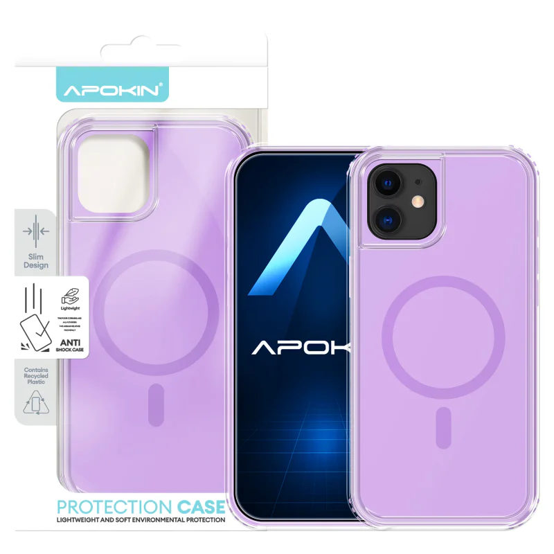 Capa Apokin Urban Bumper para Apple iPhone 11 com MagSafe Lilás - Imagem 5