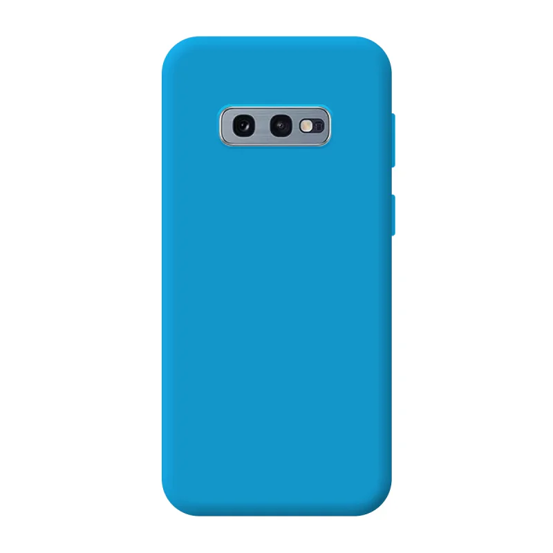 Capa de Silicone Suave Apokin para Samsung Galaxy S10e Rosa - Imagem 2