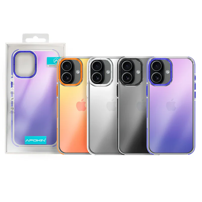 Capa Camaleão Apokin para iPhone 17 Preto
