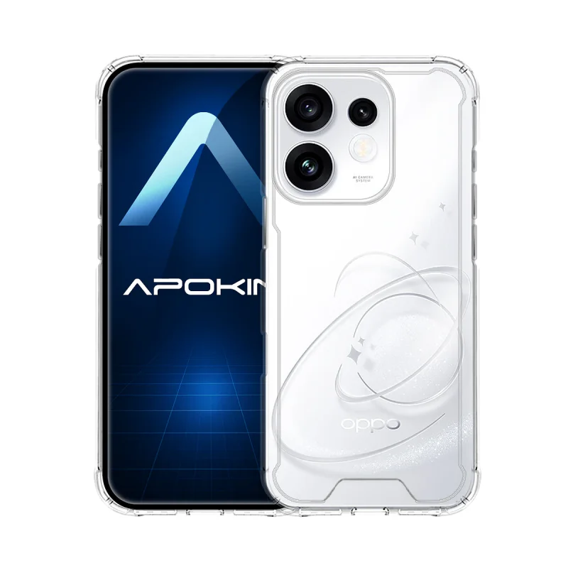 Capa Apokin Antigolpe Transparente para Oppo Reno 16F Transparente