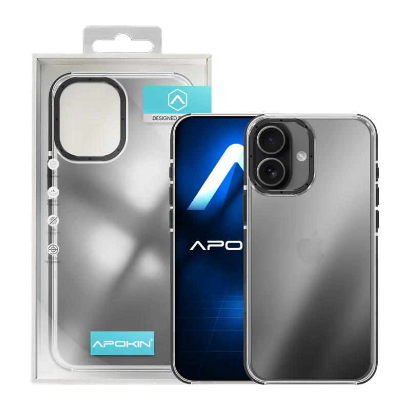 Capa Efeito Camaleão Apokin para Apple iPhone 16 Laranja - Imagem 4