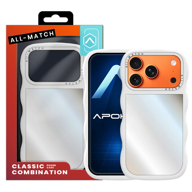 Capa Apokin Allmatch para Apple iPhone 17 Pro e 18 Pro com Espelho Variedade de cores - Imagem 3