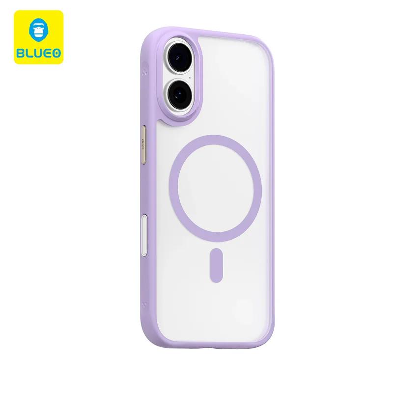 Capa Apokin BLUEO para iPhone 17 Magnética Antimanchas e Antiderrapante Preto - Imagem 3