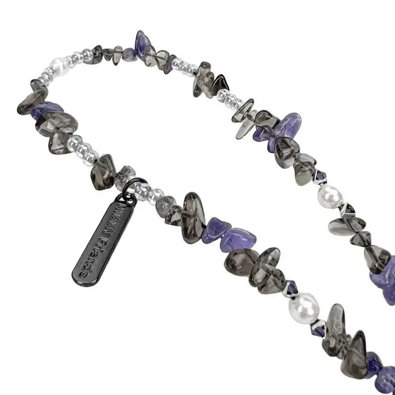 Pendente Apokin Nimmy Amigos Sorte Gato Preto para Telemóvel Preto - Imagem 5