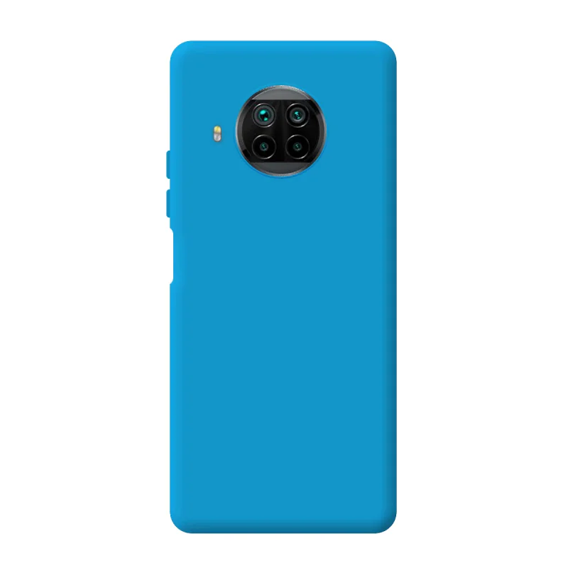 Capa Apokin em Silicone Macio com Proteção de Câmara 3D para Xiaomi Mi 10T Lite Azul - Imagem 1