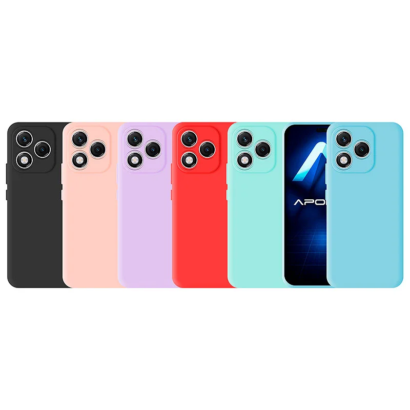 Capa Apokin Honor 400 em Silicone Suave Variedade de cores