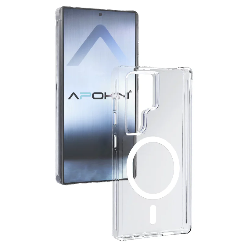 Capa Apokin Samsung Galaxy S25 Ultra 3,3 mm com MagSafe Transparente - Imagem 2