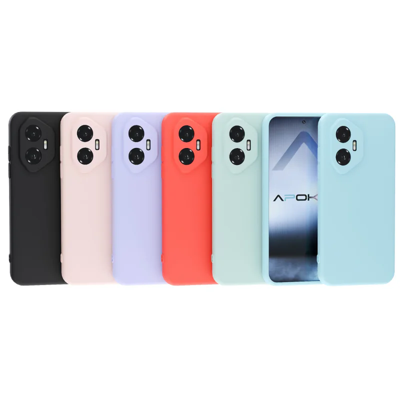Capa Apokin Honor 300 Silicone Suave Lilás
