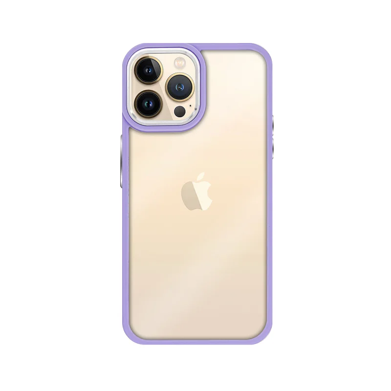 Capa Apokin para iPhone 13 Pro Silicone Antichoque com Bordo de Alumínio Variedade de cores - Imagem 4
