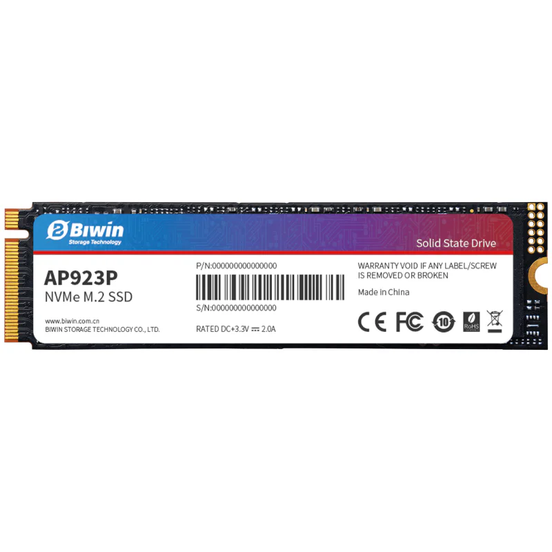 SSD BIWIN AP923P 512GB NVMe M.2 2280 PCIe 4.0