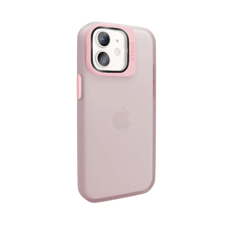 Capa Apokin em Silicone Mate com Suporte e Proteção de Câmara para iPhone 11 Azul - Imagem 3