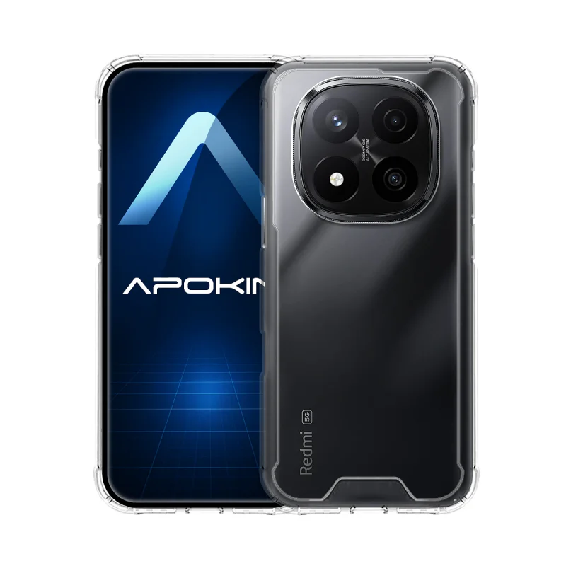 Capa Apokin para Xiaomi Redmi Note 14 4G Antichoque Premium Transparente - Imagem 1