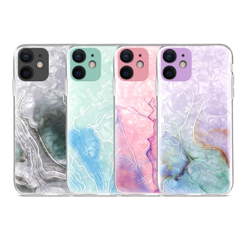 Capa Apokin em Gel com Relevo Dupla Camada para iPhone 12 Lilás - Imagem 1