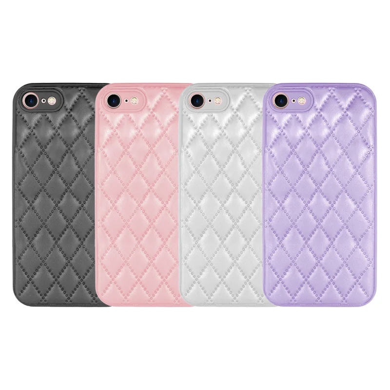 Capa Apokin para iPhone 7 8 e SE em Gel com Efeito Caramelo Fumada Rosa - Imagem 1