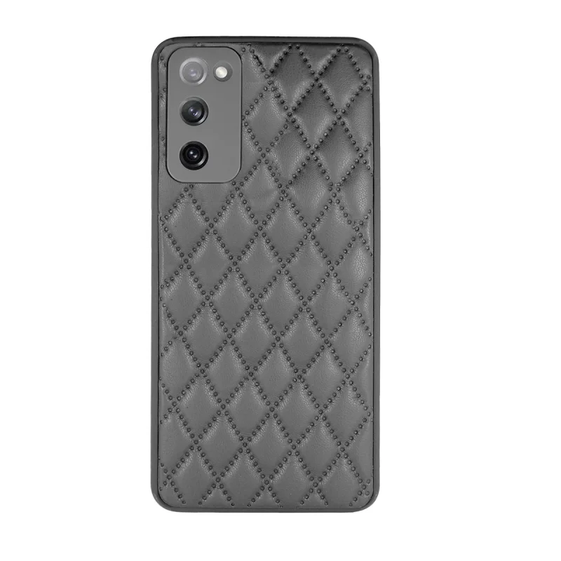 Capa Apokin para Samsung Galaxy S20 FE em Couro Efeito Fumado Chamel Lilás - Imagem 5