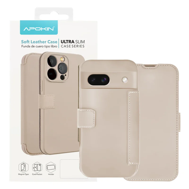 Capa Apokin para Google Pixel 8 Pro Silicone Macio Preto - Imagem 3