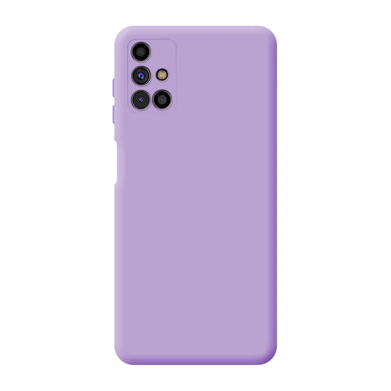 Capa de Silicone Macio Apokin com Proteção de Câmara 3D para Samsung Galaxy M31s Variedade de cores - Imagem 5