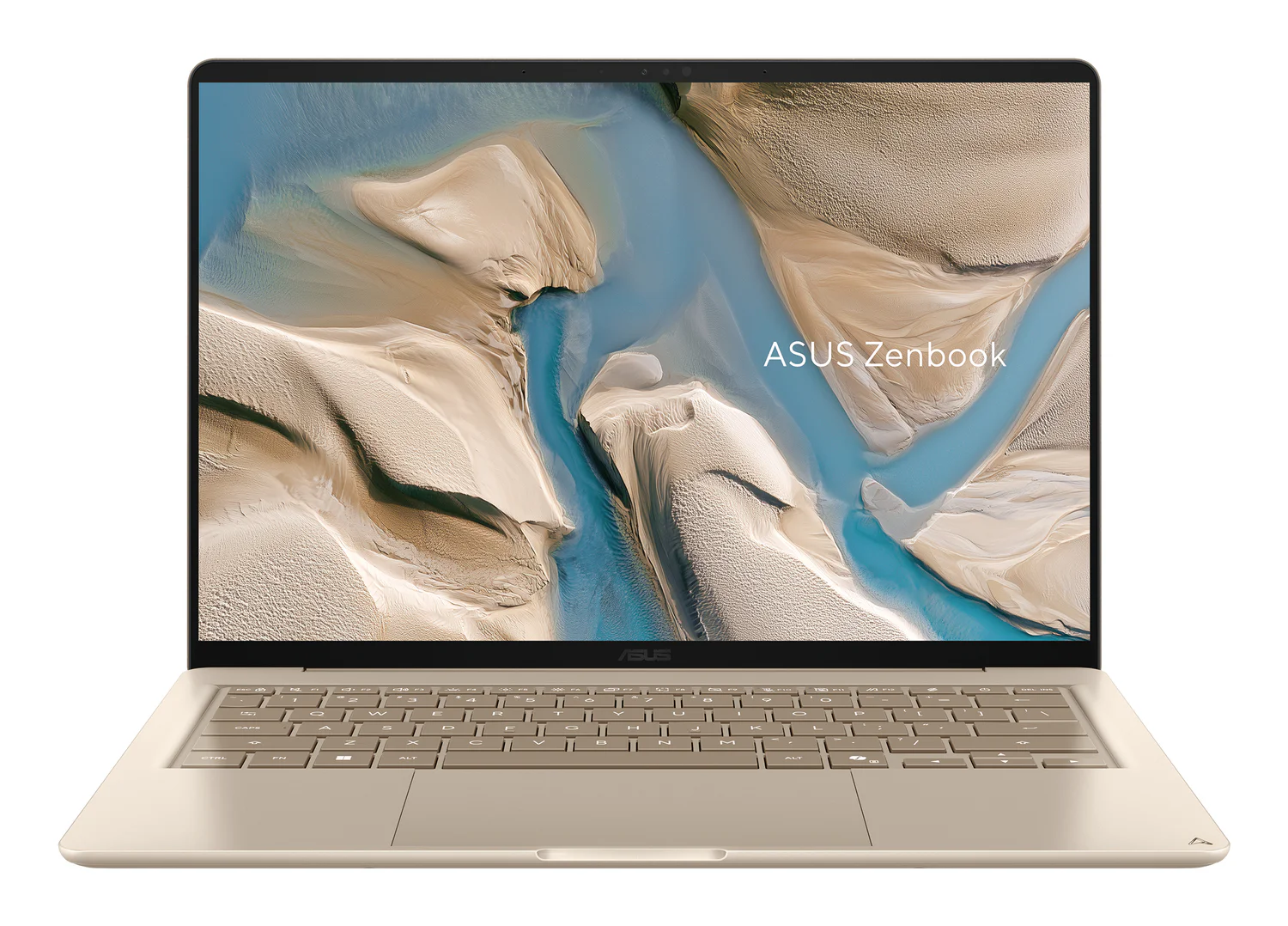 Portátil Asus Zenbook 14 OLED UX3480AA-SU536W 14" 2,8K 120Hz Tátil Intel Core Ultra 7 355 24GB 512GB SSD Windows 11 Home Bege