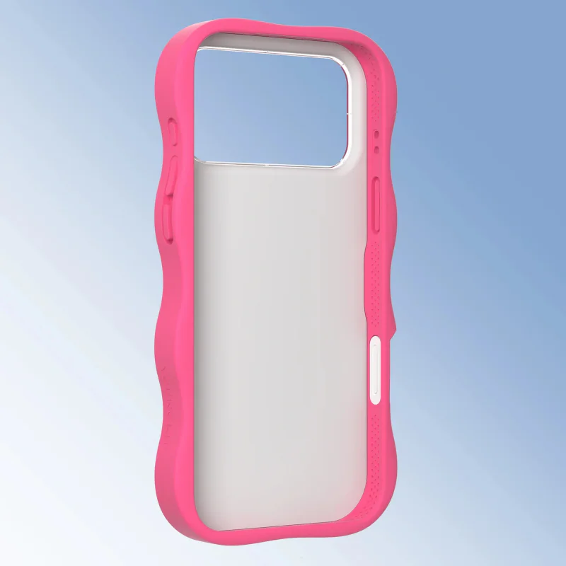 Capa Youngkit Big Wave para iPhone 16 Pro Max com MagSafe Rosa - Imagem 3