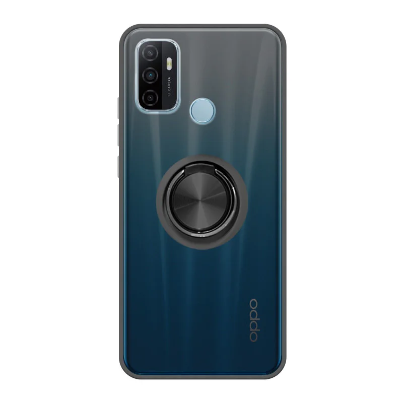 Capa de Gel Apokin para Realme C21 Magnética com Suporte Fumada Vermelho - Imagem 3