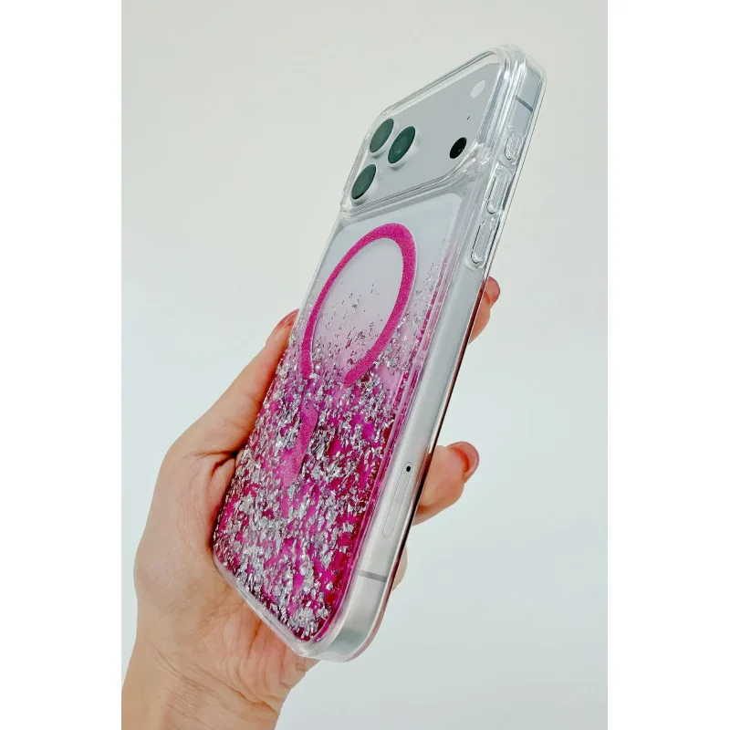 Capa Apokin para iPhone 14 com Brilho e MagSafe Variedade de cores - Imagem 5