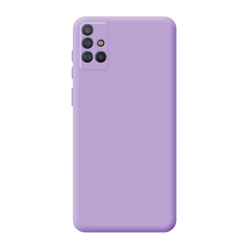 Capa Apokin para Samsung Galaxy A51 Silicone Suave com Proteção de Câmara 3D Azul - Imagem 6