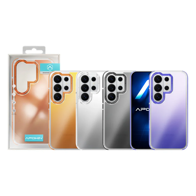 Capa Apokin Camaleão para Samsung Galaxy S25 Ultra Prata - Imagem 1