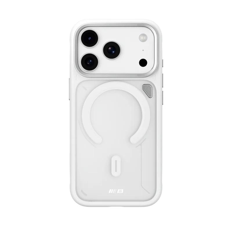 Capa Magnética Blueo Apokin para iPhone 17 Pro e 18 Pro com Suporte e Dissipação de Calor Branco - Imagem 3