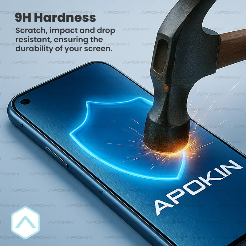 Protetor de Ecrã Apokin em Vidro Temperado Curvo Full Glue para Oppo Find X3 Neo - Imagem 2