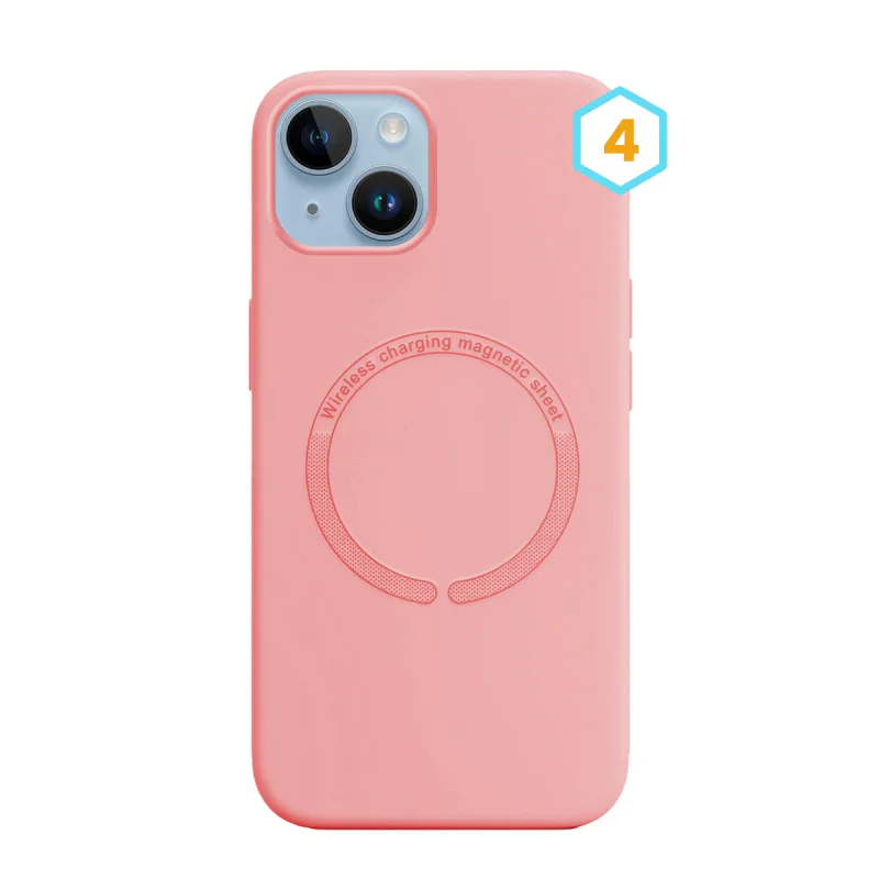 Capa Apokin para iPhone 13 Silicone Líquido com MagSafe Variante 35 - Imagem 5