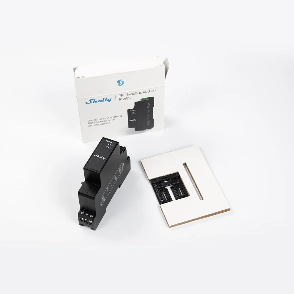 Módulo de Expansão Shelly Pro Modbus Add-on RS485 para Calha DIN - Imagem 5