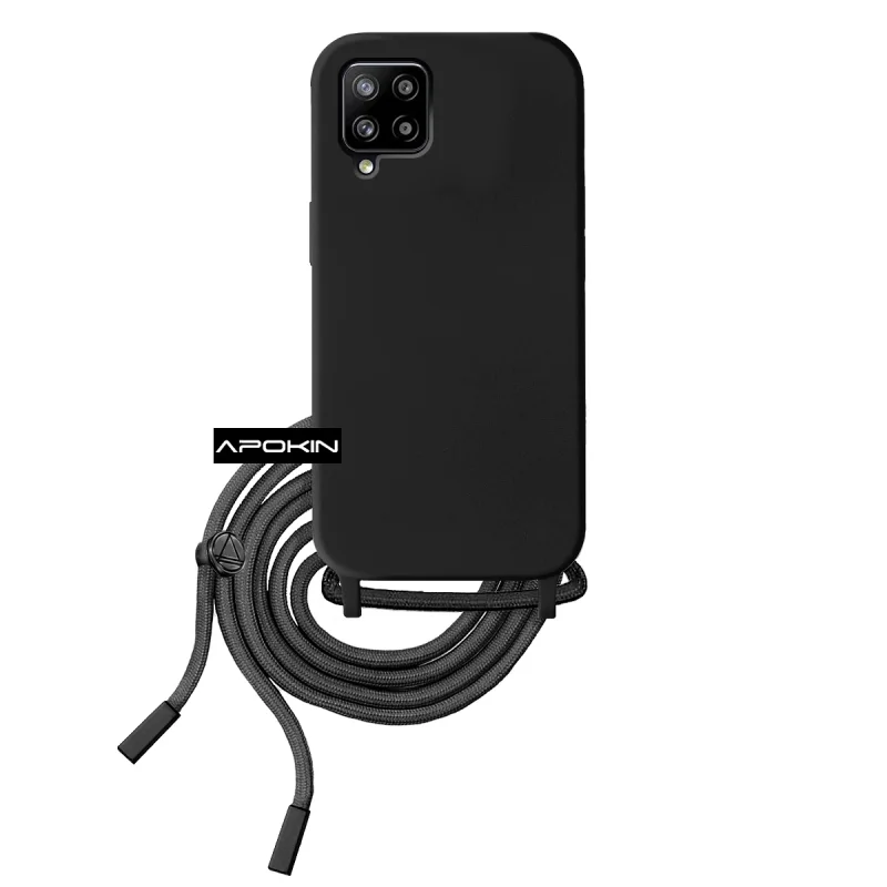 Capa Flexível Apokin com Cordão para Samsung Galaxy A42 5G Variedade de cores - Imagem 6