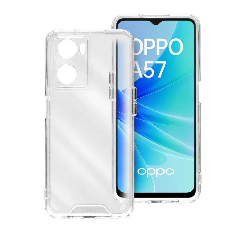 Capa Apokin para Oppo A57, A57s e A77 Acrílica Rígida Space Case Transparente