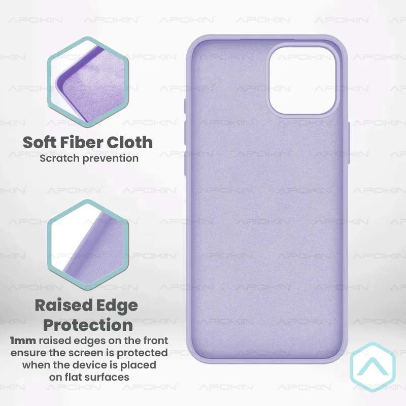 Capa Apokin para iPhone 16 Pro Silicone Premium com MagSafe Branco - Imagem 4