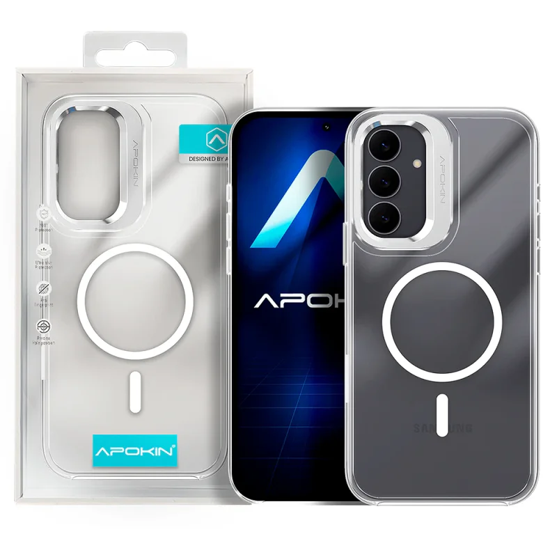 Capa Apokin Puro em Acrílico com MagSafe para Samsung Galaxy S26 Plus - Imagem 1