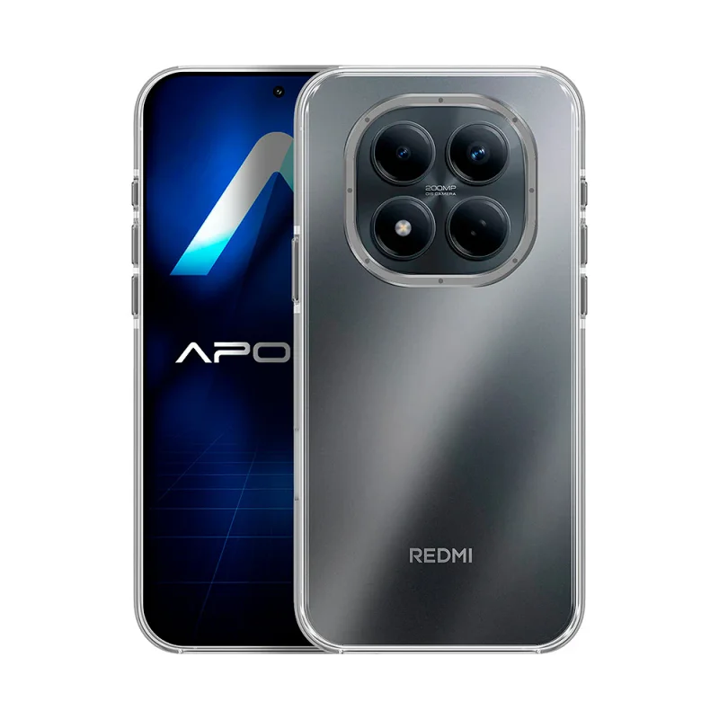 Capa Protetora Reforçada Apokin para Xiaomi Redmi Note 15 Pro 5G Preto - Imagem 3