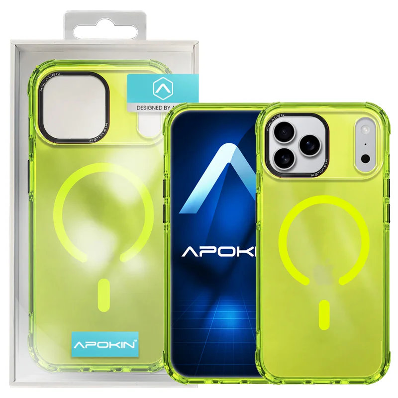 Capa Apokin Fluor para iPhone 17 Pro / 18 Pro com MagSafe Variedade de cores - Imagem 3