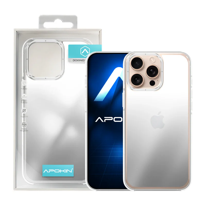 Capa Apokin Camaleão para iPhone 14 Pro Max Prata - Imagem 3
