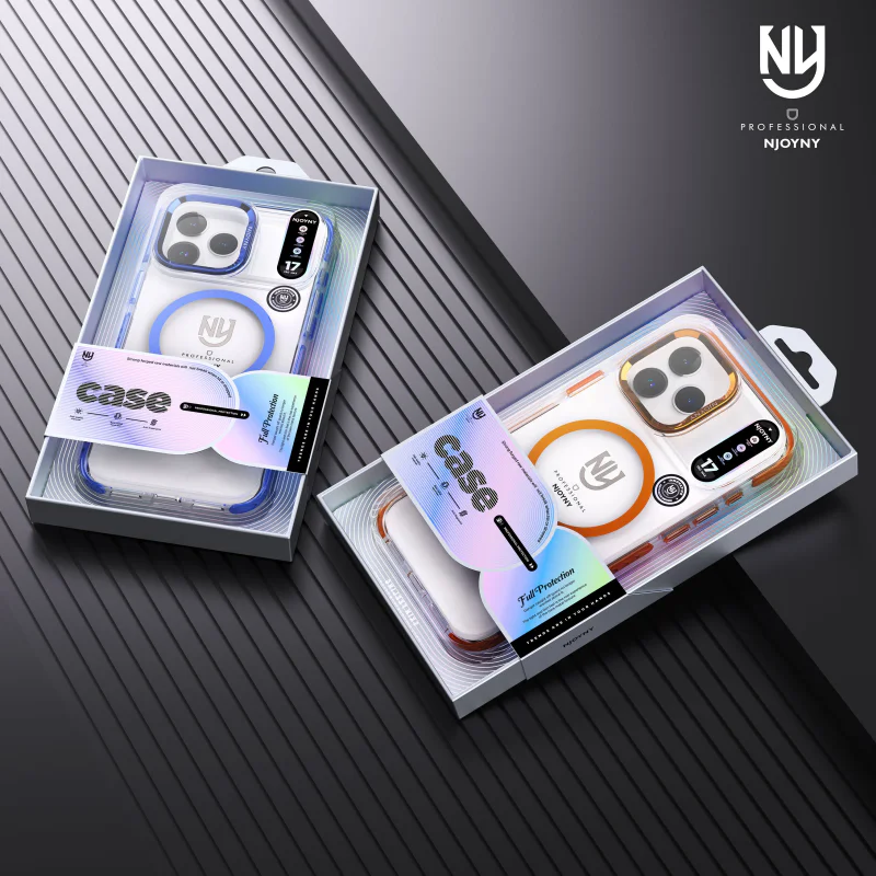 Capa Apokin Phantom Armor S1-MAG para iPhone 17 Pro Max e 18 Pro Max Cinza - Imagem 2
