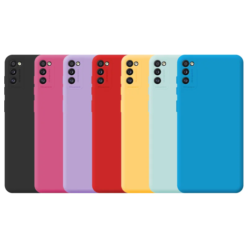 Capa de Silicone Macia Samsung Galaxy A41 com Proteção da Câmara - Imagem 1