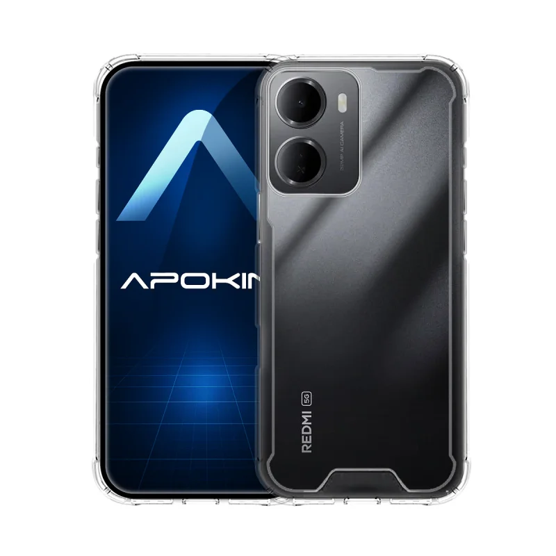 Capa Apokin para Xiaomi Redmi 15A Transparente Antichoque