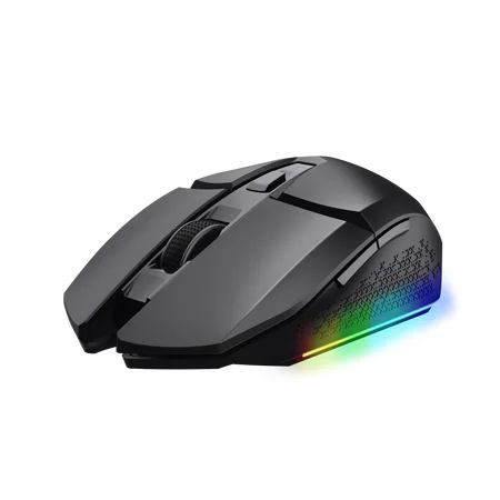 Pack Gaming Trust GXT 780 4 em 1 Teclado TKL, Rato Sem Fios, Auscultadores e Tapete Preto (Teclado PT) - Imagem 2