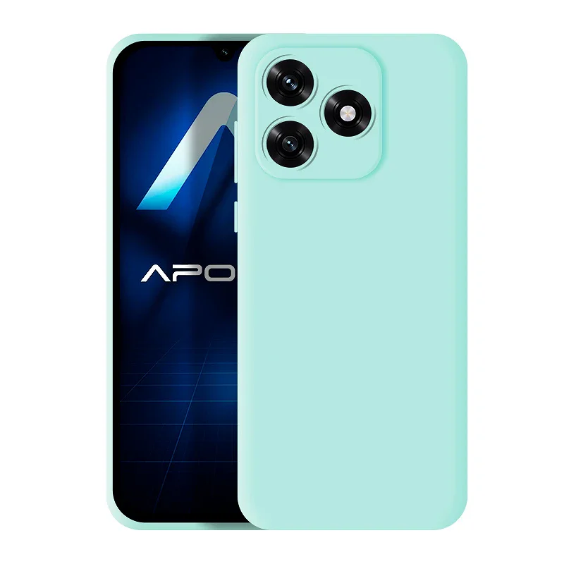 Capa Apokin de Silicone Suave para Honor X5c Variedade de cores - Imagem 2